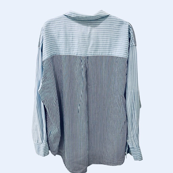 Urban Outfitters BDG oversized slouchy cotton button down shirt Large - Picture 9 of 11